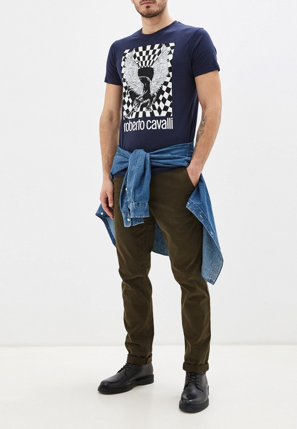 

Футболка Roberto Cavalli, Синий