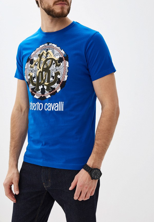 

Футболка Roberto Cavalli, Синий