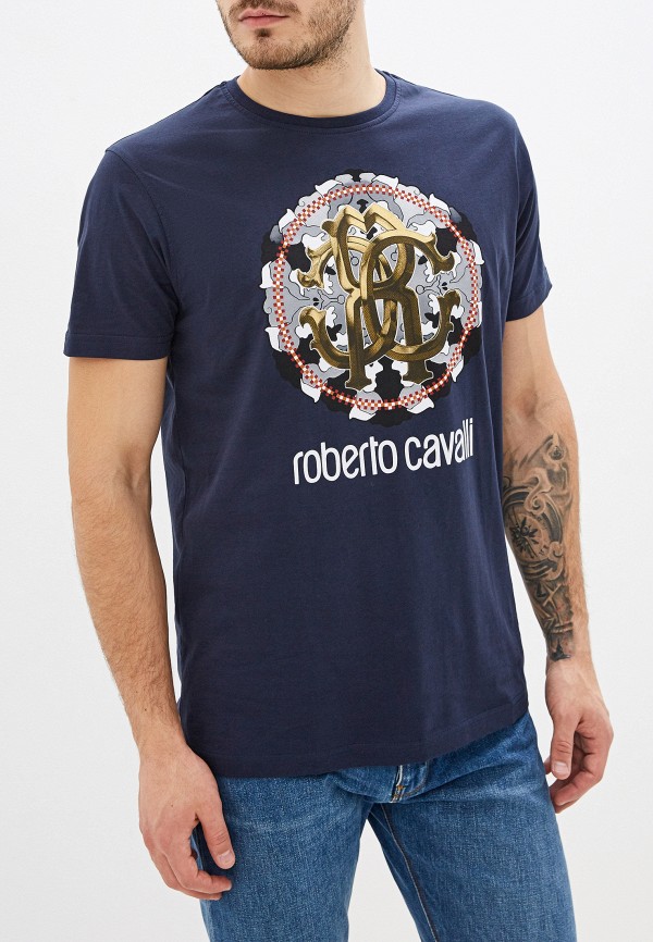 

Футболка Roberto Cavalli, Синий