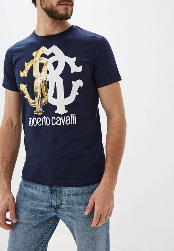 

Футболка Roberto Cavalli, Синий