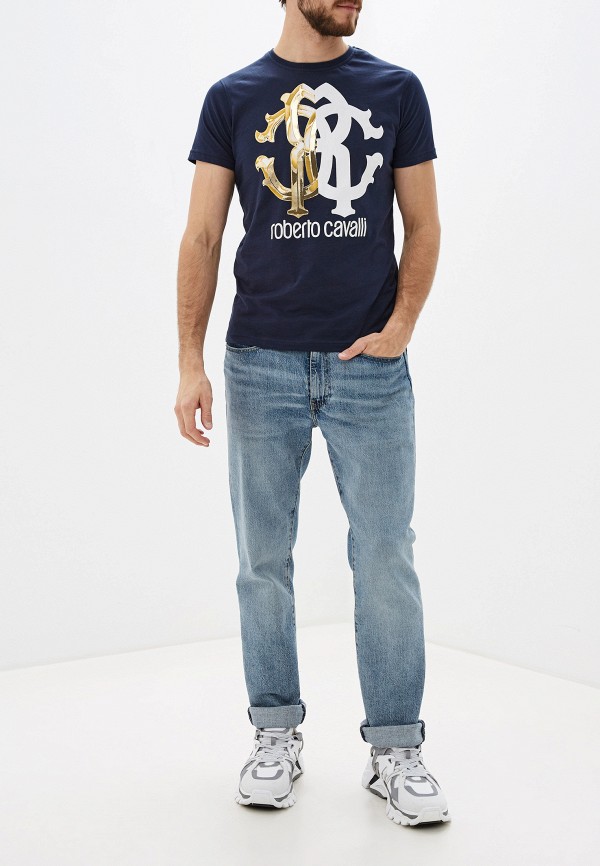 

Футболка Roberto Cavalli, Синий
