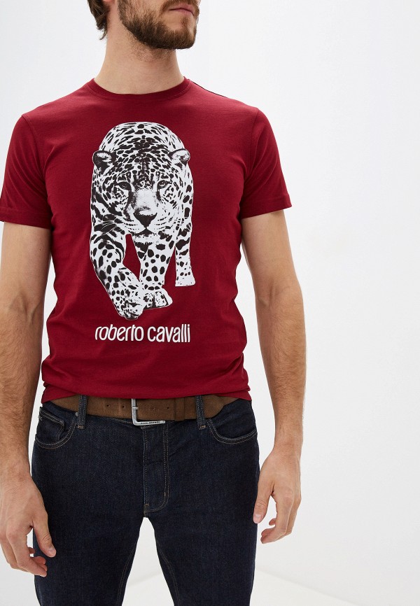 

Футболка Roberto Cavalli, Бордовый