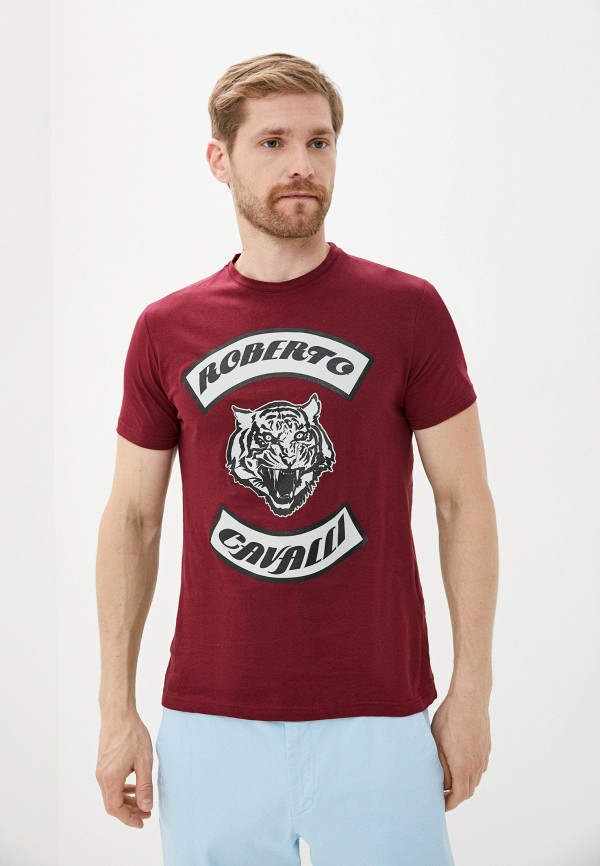

Футболка Roberto Cavalli, Бордовый, Roberto Cavalli RO352EMJENN6