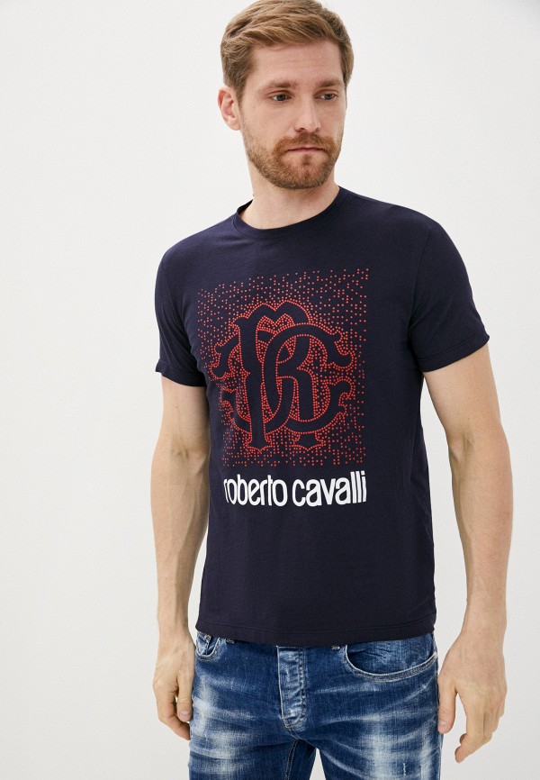 

Футболка Roberto Cavalli, Синий