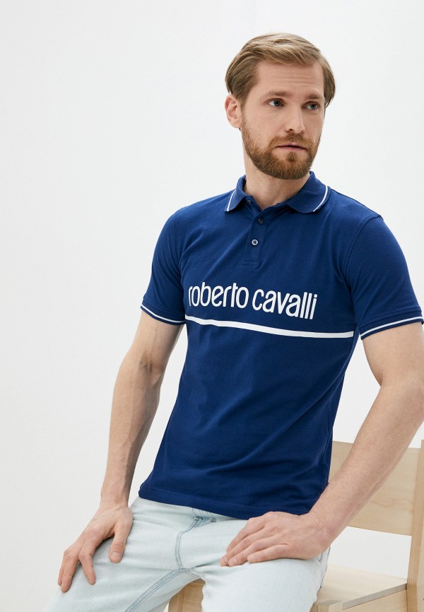 

Поло Roberto Cavalli, Синий