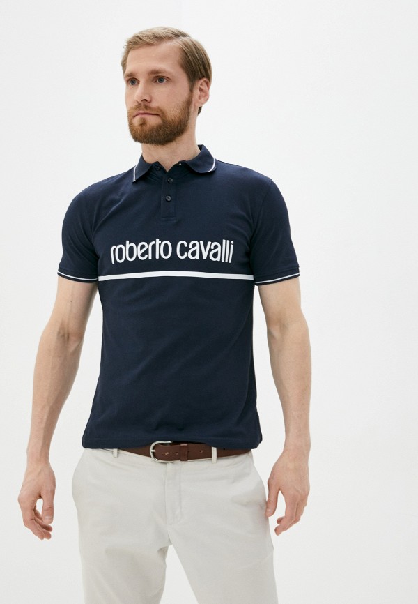 

Поло Roberto Cavalli, Синий