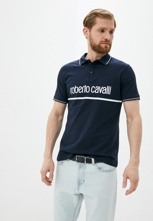 

Поло Roberto Cavalli, Синий