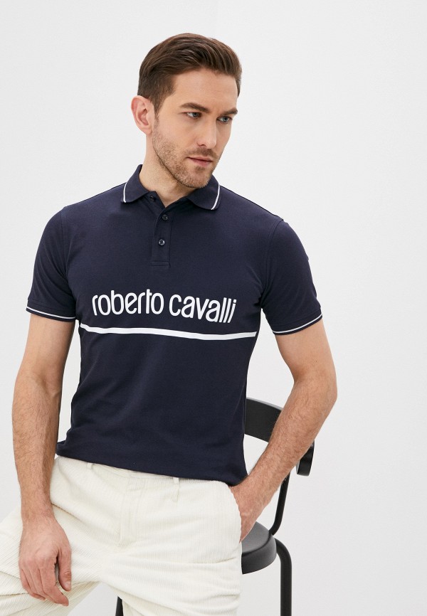 

Поло Roberto Cavalli, Синий