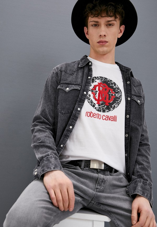 фото Футболка roberto cavalli