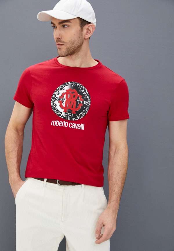 

Футболка Roberto Cavalli, Красный, Roberto Cavalli RO352EMMBJY0
