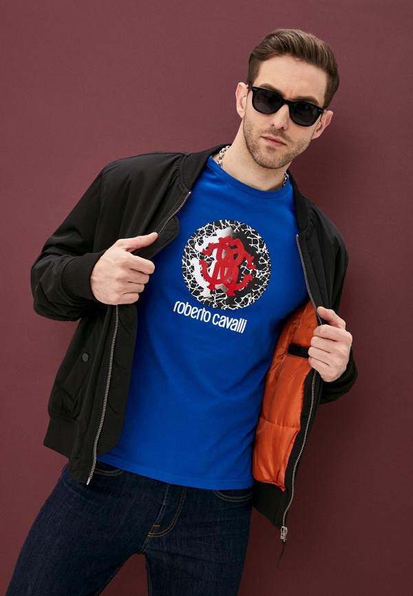 фото Футболка roberto cavalli