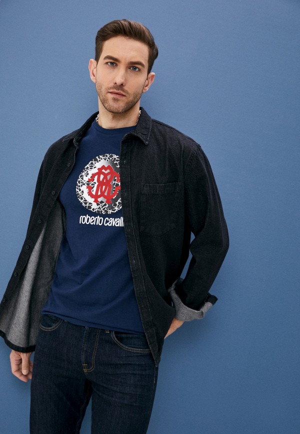 фото Футболка roberto cavalli