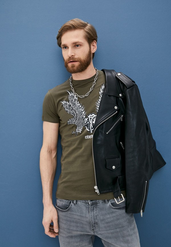 фото Футболка roberto cavalli