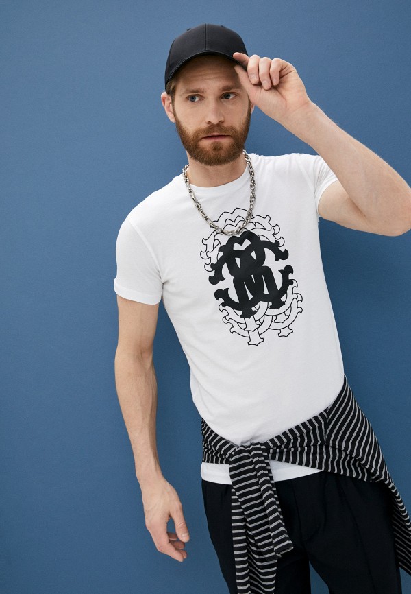 фото Футболка roberto cavalli