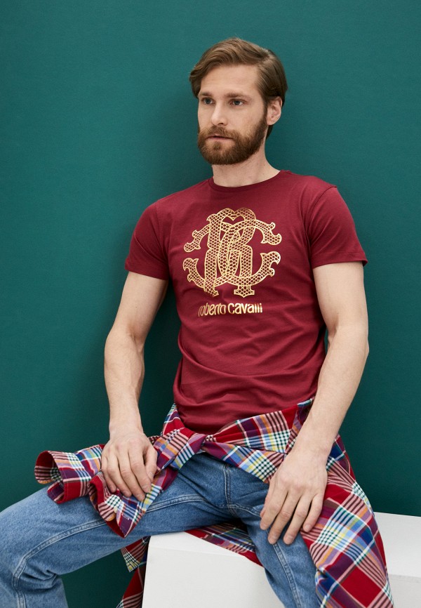 фото Футболка roberto cavalli