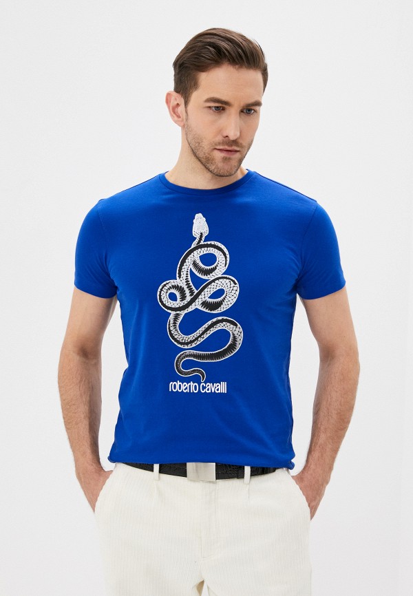

Футболка Roberto Cavalli, Синий