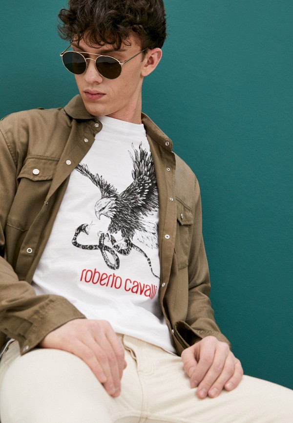 фото Футболка roberto cavalli