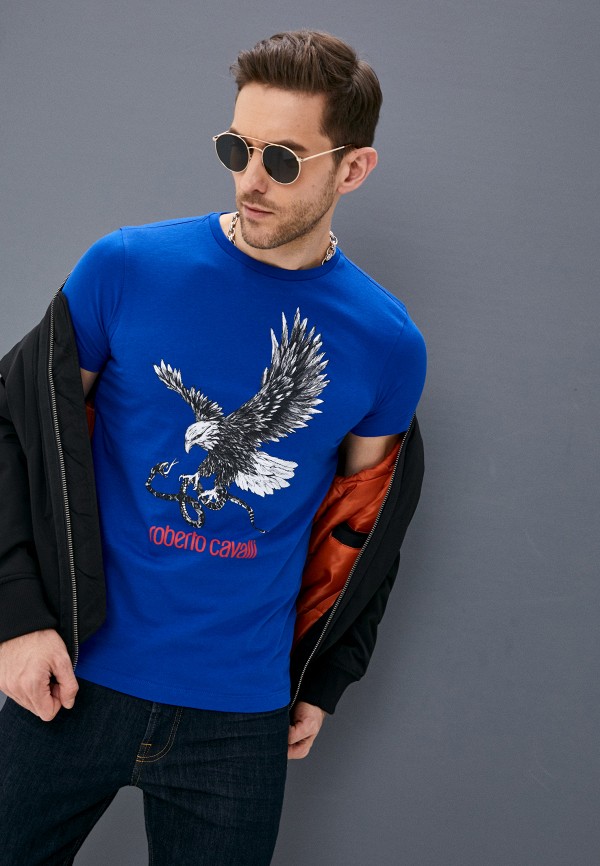 фото Футболка roberto cavalli