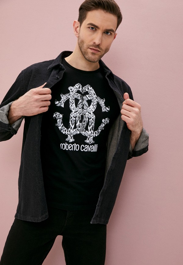 фото Футболка roberto cavalli