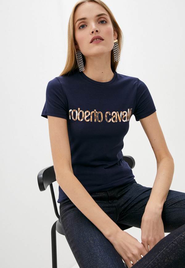 

Футболка Roberto Cavalli, Синий