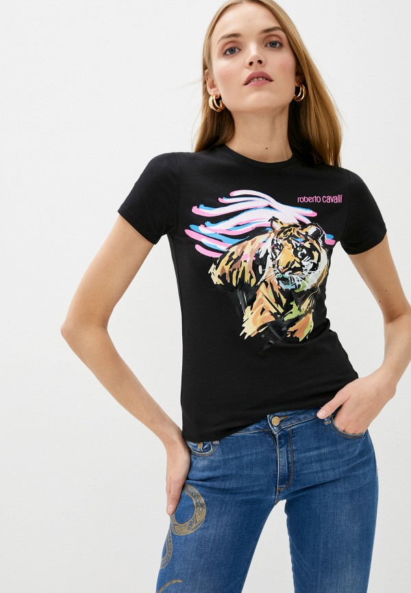 

Футболка Roberto Cavalli, Черный