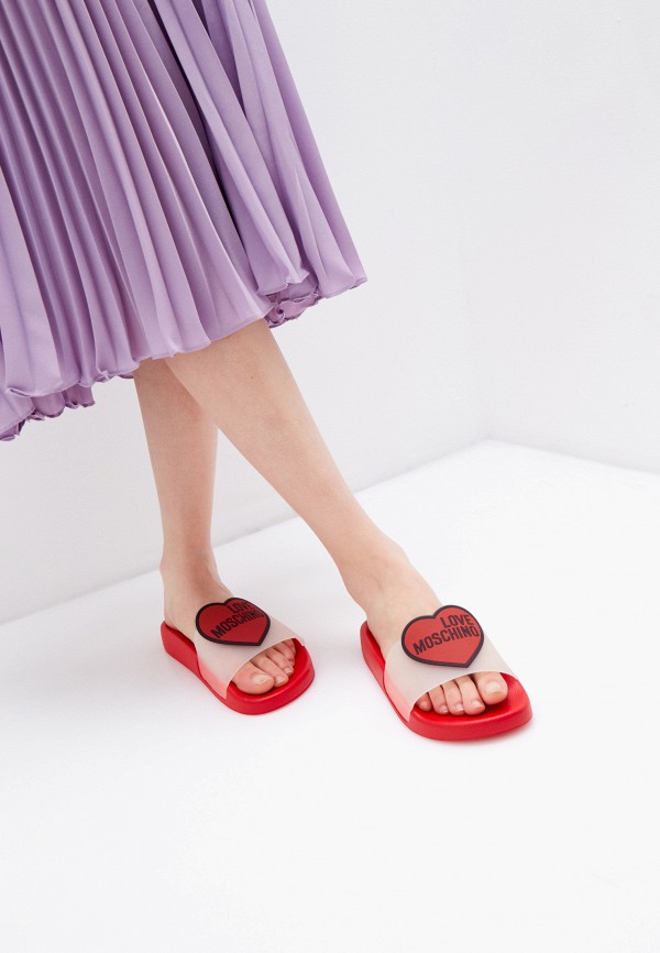 фото Сланцы love moschino