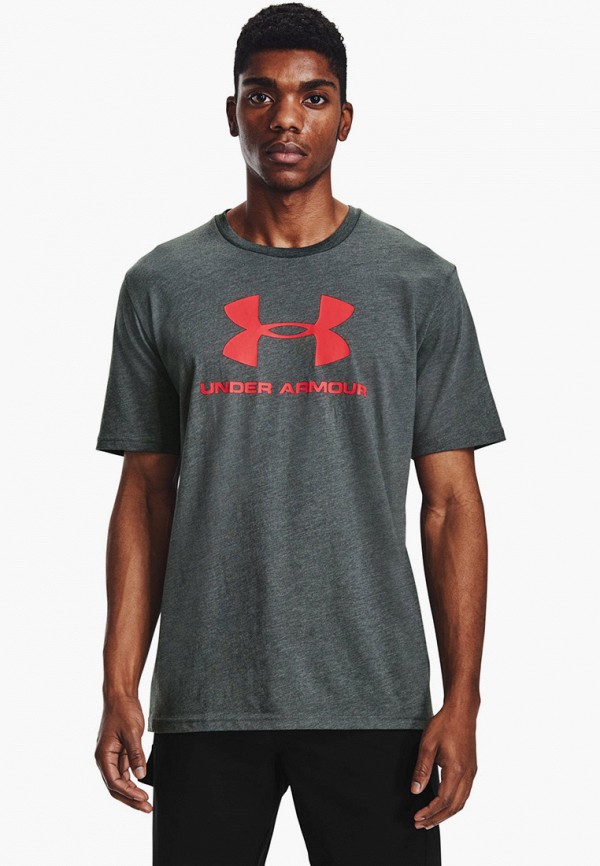 

Футболка Under Armour, Серый, SPORTSTYLE LOGO SS
