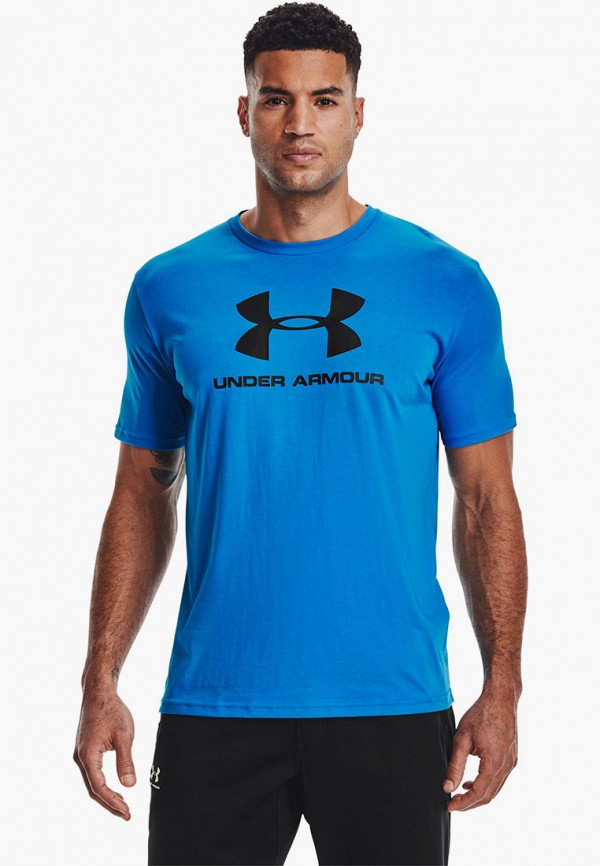

Футболка Under Armour, Синий, SPORTSTYLE LOGO SS