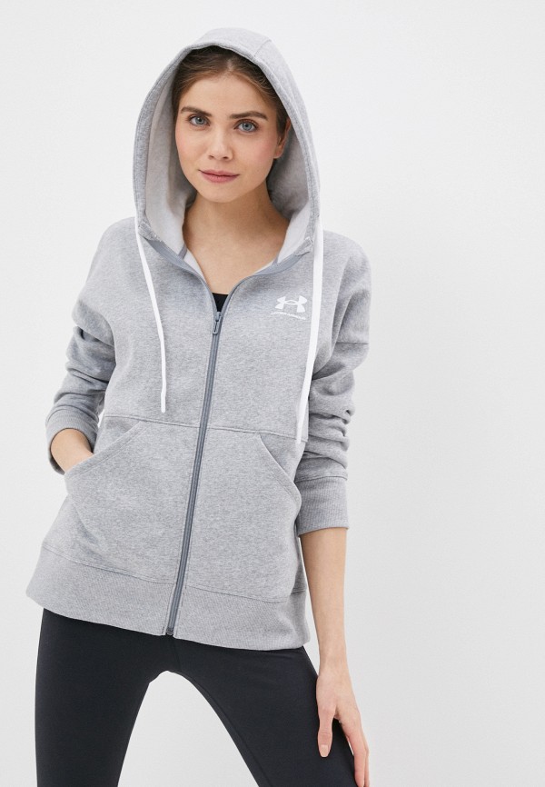 

Толстовка Under Armour, Серый, Rival Fleece FZ Hoodie