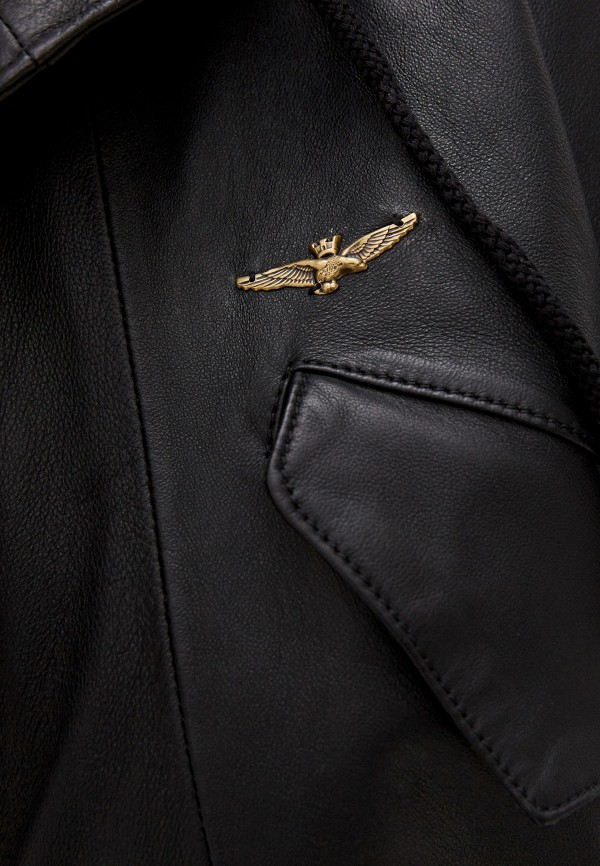 фото Куртка кожаная aeronautica militare