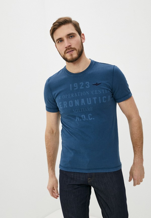 

Футболка Aeronautica Militare, Синий