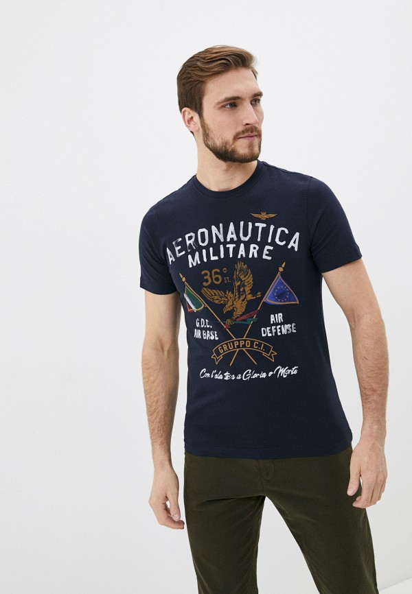 

Футболка Aeronautica Militare, Синий