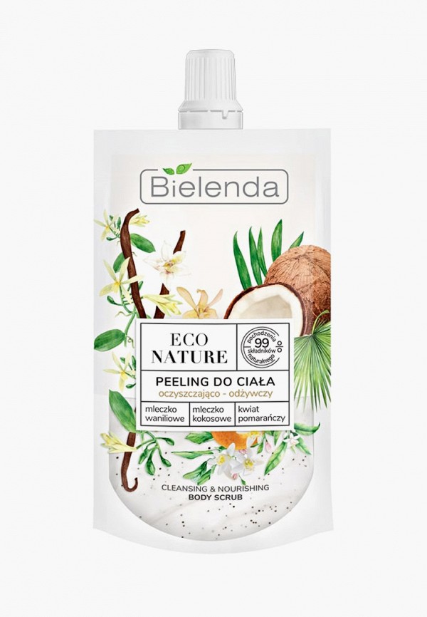 

Скраб для тела Bielenda, Прозрачный, питательный, ECO NATURE, 125 г