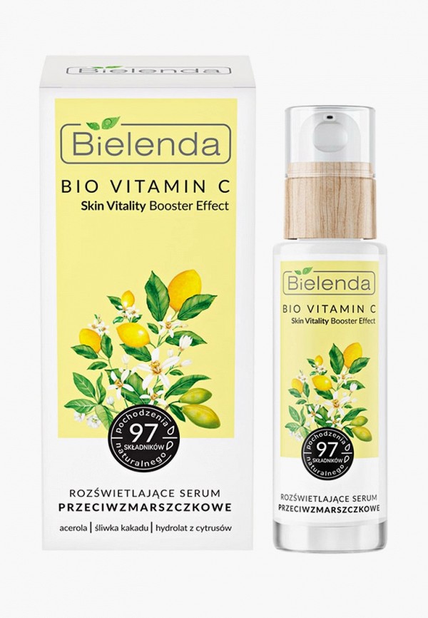 

Сыворотка для лица Bielenda, Прозрачный, против морщин, BIO VITAMIN, день/ночь, 30 мл