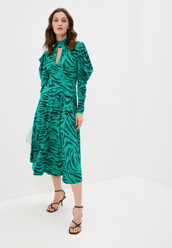 

Платье Topshop, Зеленый, Topshop RTLAAA041201