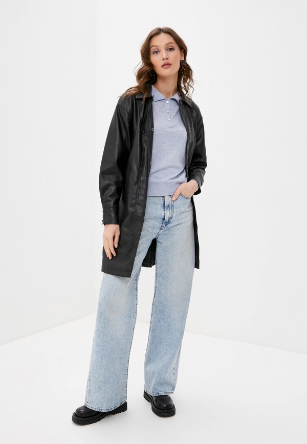 фото Куртка кожаная topshop