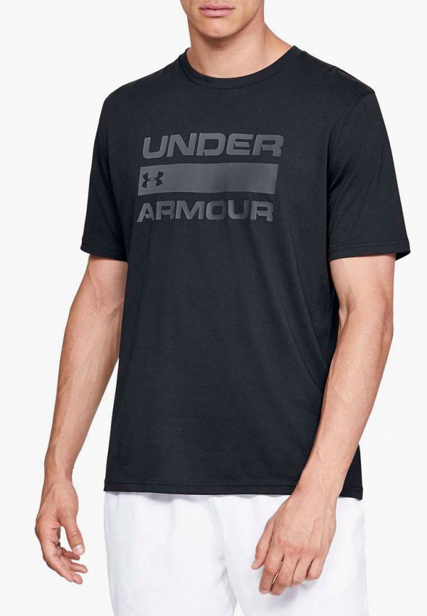 

Футболка спортивная Under Armour, Черный, UA TEAM ISSUE WORDMARK SS
