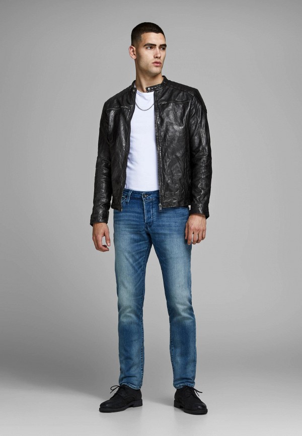 фото Куртка кожаная jack & jones
