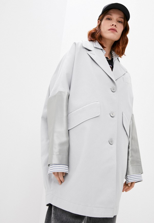 

Пальто MM6 Maison Margiela, Серый