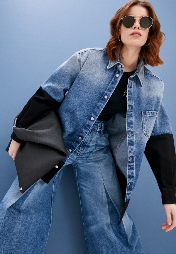 фото Рубашка джинсовая mm6 maison margiela