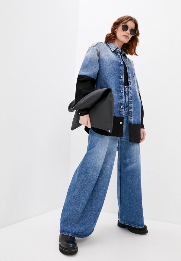 фото Рубашка джинсовая mm6 maison margiela