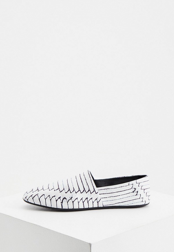 

Лоферы MM6 Maison Margiela, Белый, MM6 Maison Margiela RTLAAA123901