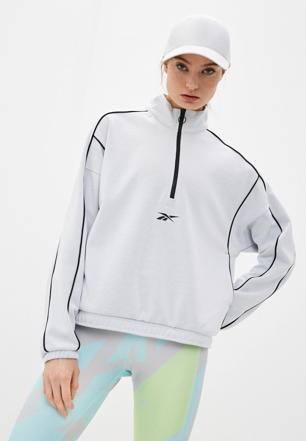 

Олимпийка Reebok, Серый, WOR 1/4 DETAIL COVERUP