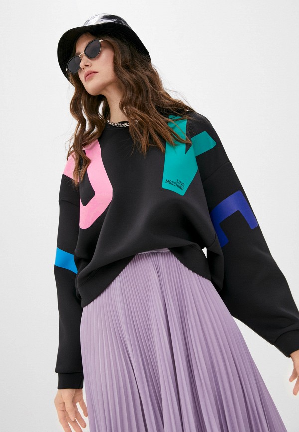 

Свитшот Love Moschino, Черный