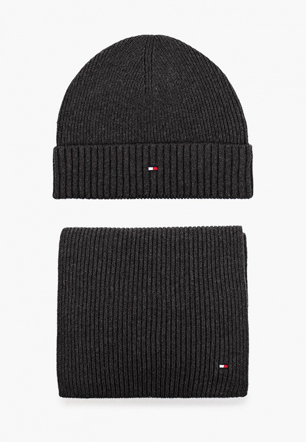 

Шапка и шарф Tommy Hilfiger, Серый