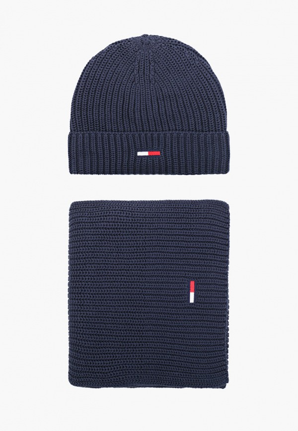 

Шапка и шарф Tommy Jeans, Синий