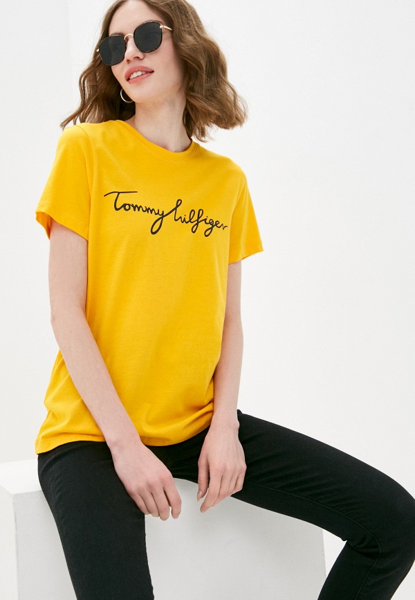 

Футболка Tommy Hilfiger, Желтый