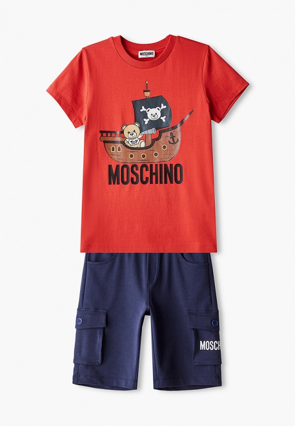 

Футболка и шорты Moschino Kid, Разноцветный