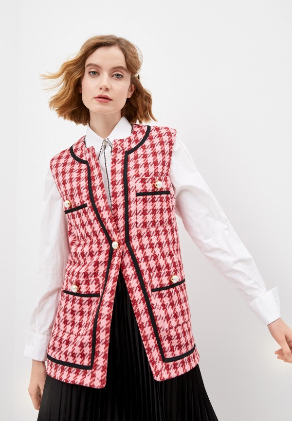 

Жилет Pinko, Розовый, Pinko RTLAAA286901