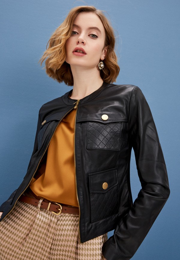 фото Куртка кожаная pinko